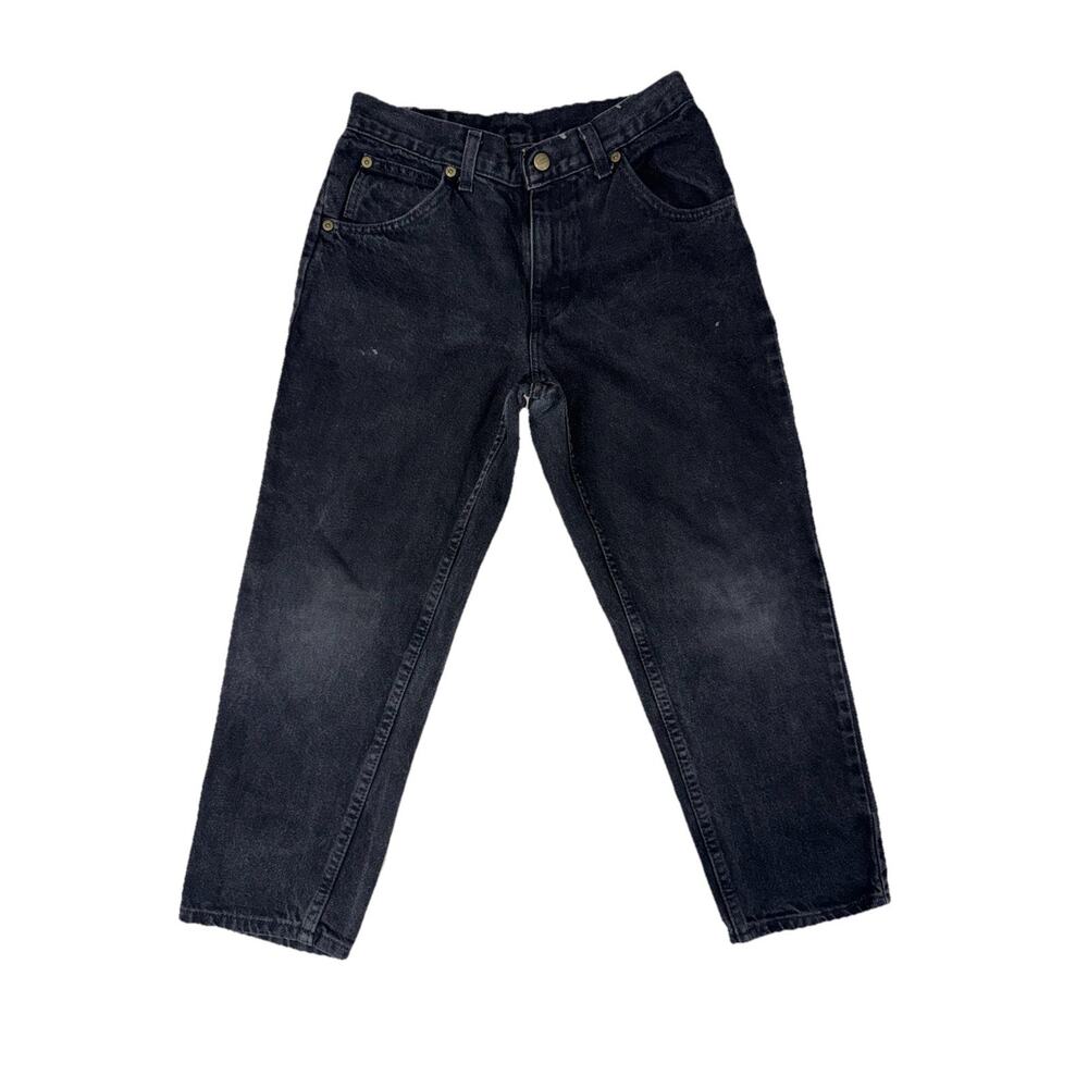 VTG 1990s New Legends - Black Jeans - Boys Size 28 Husky - Made in USA